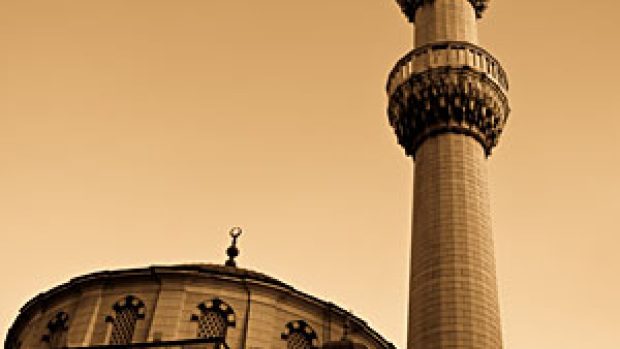 Mešita s minaretem (ilustrační foto)