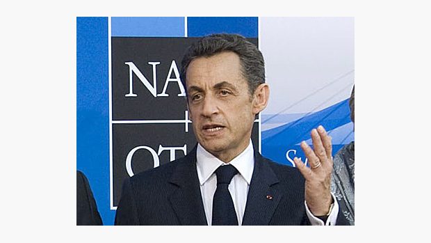 Francouzský prezident Nicolas Sarkozy