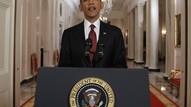 Americký prezident Barack Obama informuje o smrti Usámy bin Ládina