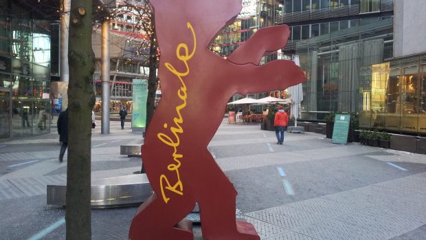 Berlínský medvěd je tradičním symbolem Berlinale