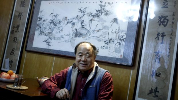 Čínský spisovatel  Mo Jen