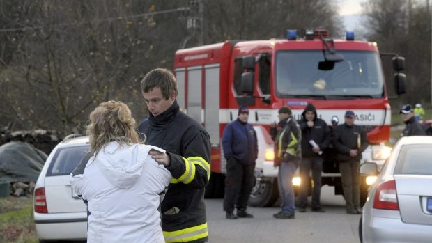 Tragická nehoda při RallyShow Uherský Brod u obce Lopeník na Slovácku (archivní foto)