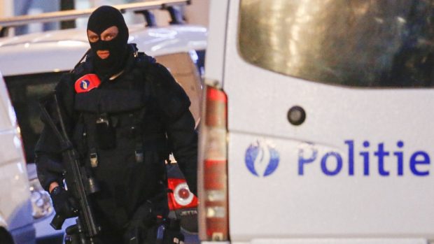 Belgická policie zasahuje v centru Bruselu