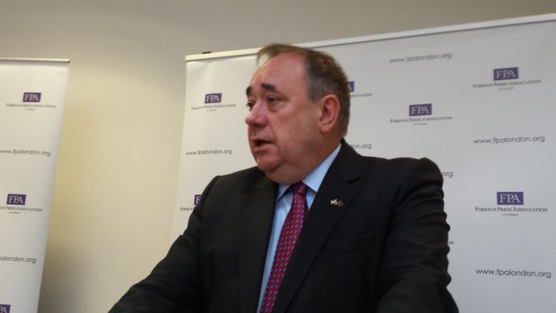 Někdejší skotský první ministr Alex Salmond