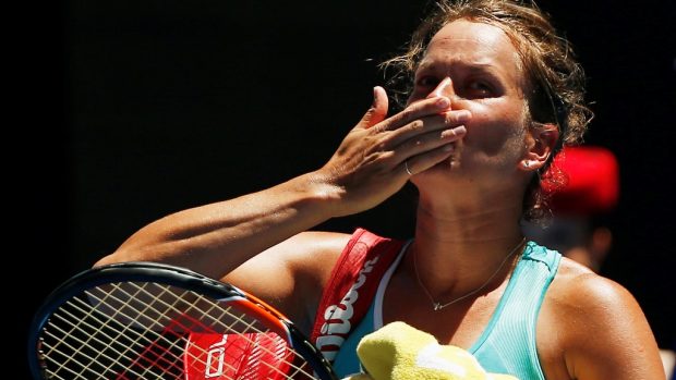 Barbora Strýcová se rozloučila s Australian Open v osmifinále
