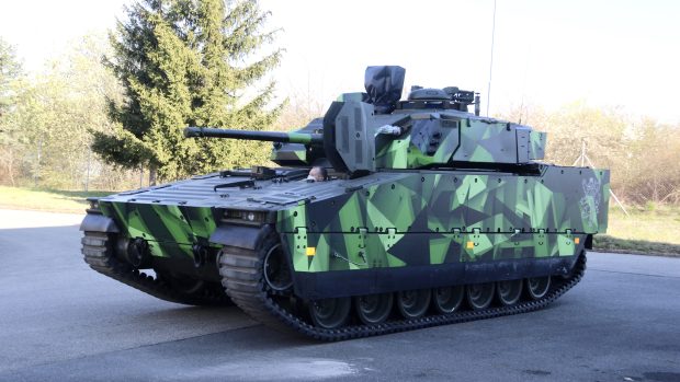Bojové vozidlo pěchoty CV90 od společnosti BAE Systems