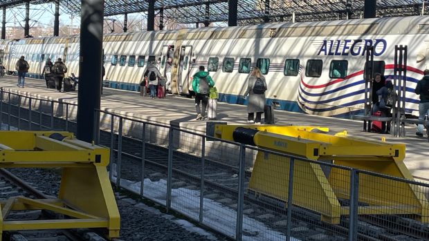 Nádraží ve finských Helsinkách udržuje vlakové spojení s Ruskem