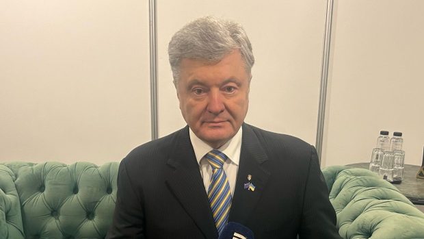 Petro Porošenko, bývalý ukrajinský prezident při rozhovoru pro Bruselské chlebíčky