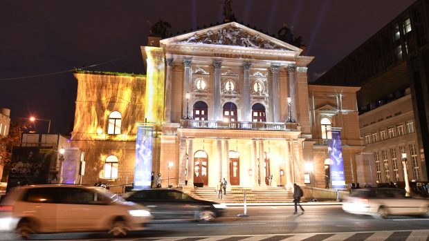 Budova zrekonstruované Státní opery