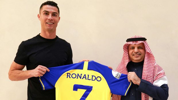 Fotbalista Cristiano Ronaldo přestupuje do Saúdské Arábie