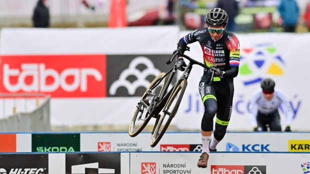 Michael Boroš posedmé vyhrál mistrovství Česka v cyklokrosu