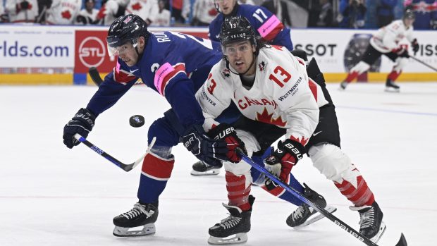 Hokejisté Kanady porazili na mistrovství světa Velkou Británii 4:2
