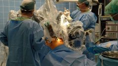 Robotická operace - břišní chirurgie