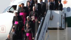 Přílet Jeho Svatosti papeže Benedikta XVI. do České republiky