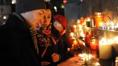 Pietní setkání občanů k úmrtí prezidenta Václava Havla