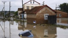 Záplavy po deštích v oblasti Černého moře postihly i město Novoukrajinsk