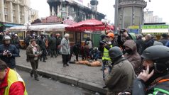 Pouliční boje v Kyjevě nepřežily desítky lidí