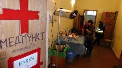 Zdravotnické středisko české organizace Člověk v tísni v Kyjevě