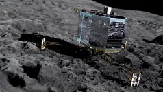 Průzkumný modul Philae na kometě 67P/Čurjumov-Gerasimenko
