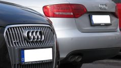 Vozidla značky Audi. (ilustrační foto)