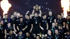 Ragbisté Nového Zélandu se radují z titulu mistrů světa
