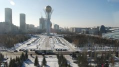 Středoasijský Kazachstán trápí silná a trochu předčasná zima.