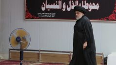 Irácký politik Muktada Sadr