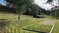 Památník holokaustu Romů a Sintů na Moravě v Hodoníně u Kunštátu