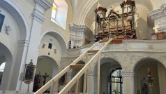 Návrat zrestaurovaných barokních varhan do bučovického kostela