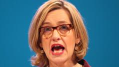 Amber Ruddová, britská ministryně vnitra, poslankyně Konzervativní strany.