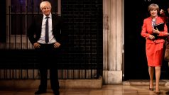 Vystřídá Theresu Mayovou v čísle 10 Boris Johnson? Instalace v Madame Tussauds, muzeu voskových figurín v Londýně