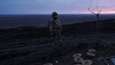 Ukrajinský voják (ilustrační foto)