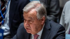 Generální tajemník OSN António Guterres vyzývá na zasedání Rady bezpečnosti OSN ke zdrženlivosti po íránském útoku na Izrael