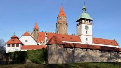 Státní hrad Bouzov, jedna z nejnavštěvovanějších moravských památek.