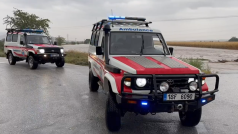 Čeští záchranáři z DavepoMedevac pomáhají při záplavách v Řecku