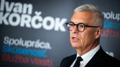 Exministr zahraničí Ivan Korčok oznámil kandidaturu na prezidenta Slovenska