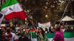 K protestům po smrti Mashi Amíniové se přidala i Barcelona