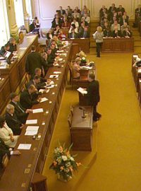jednání Poslanecké sněmovny