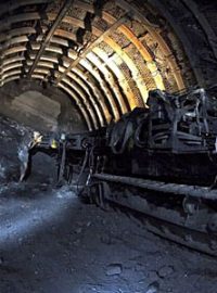 Těžba uhlí v OKD