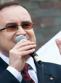 Předseda Dělnické strany Tomáš Vandas