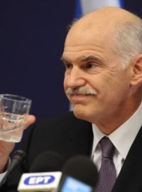 Řecký předseda vlády George Papandreu.