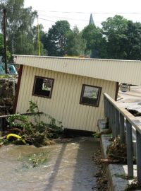Škody po povodni ve Frýdlantu
