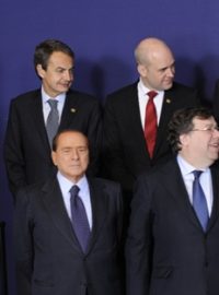 Představitelé států EU na summitu v Bruselu