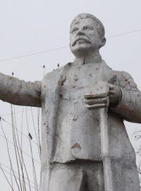 V tádžickém Istarafšanu jsou na svůj pomník Stalina hrdí