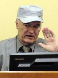 Ratko Mladič se i přes zdravotní komplikace k haagskému tribunálu dostavil