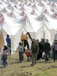 Tábor pro syrské uprchlíky v tureckém Boynuyogunu