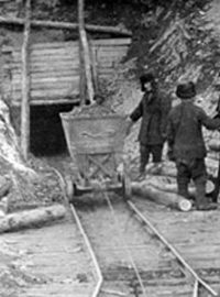 Těžba zlata v kolymském gulagu, 1934