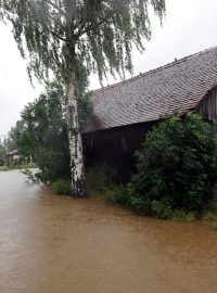 Povodně na Frýdlantsku, obec Višňová