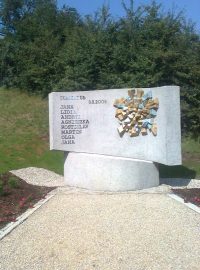Památník vlakového neštěstí ve Studénce