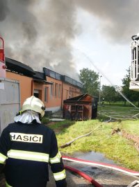 Lubenec - požár mateřské školy